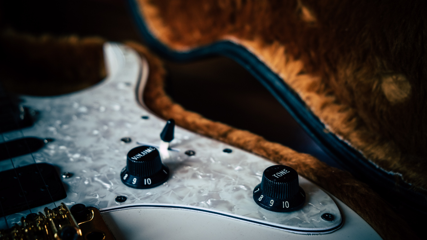 Обои басгитара, гитара, бас, строка, электрогитара в разрешении 1366x768