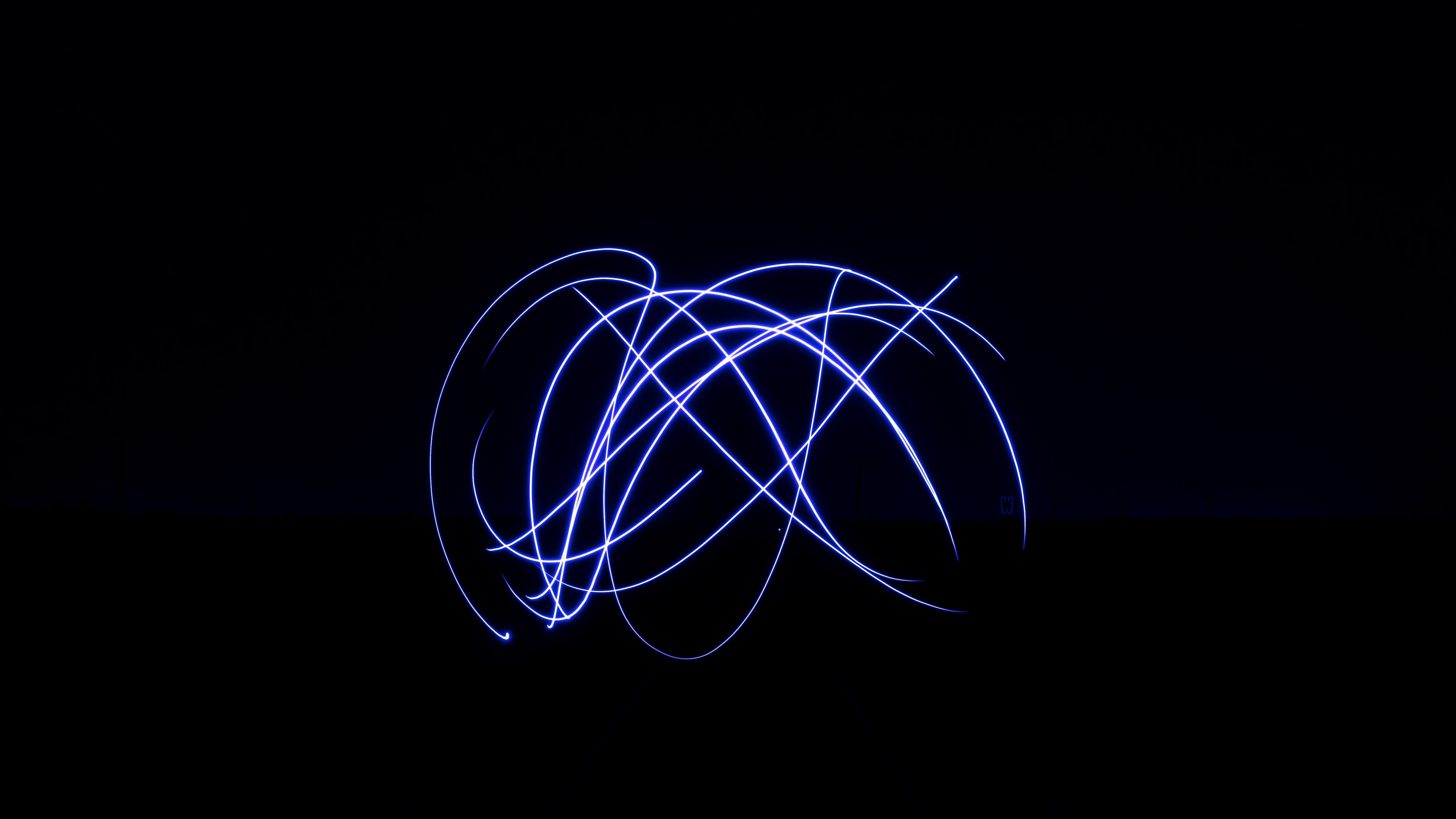 Обои свет, графика, графический дизайн, абстракция, дизайн в разрешении 3840x2160