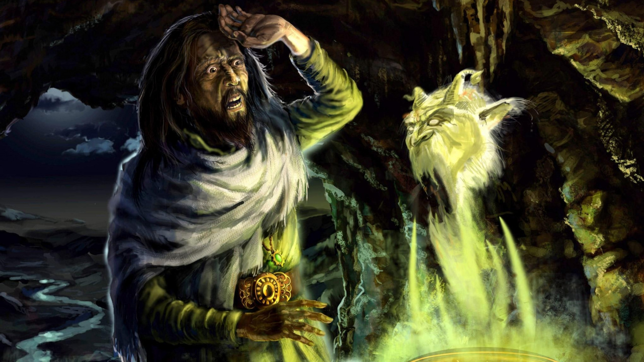 Обои магия, маг, мифология, пророк, арт в разрешении 1280x720