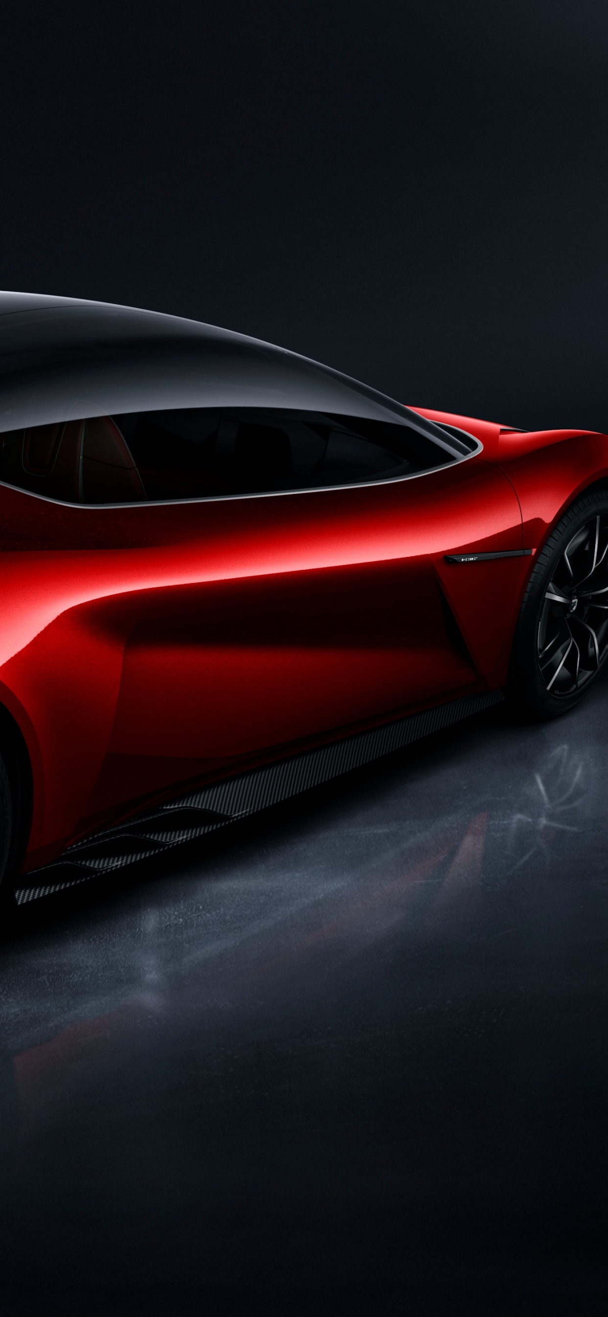 Обои быд электронной семян ГТ, Автомобиль BYD, Авто Шанхай, авто, автомобиль концепции в разрешении 1242x2688