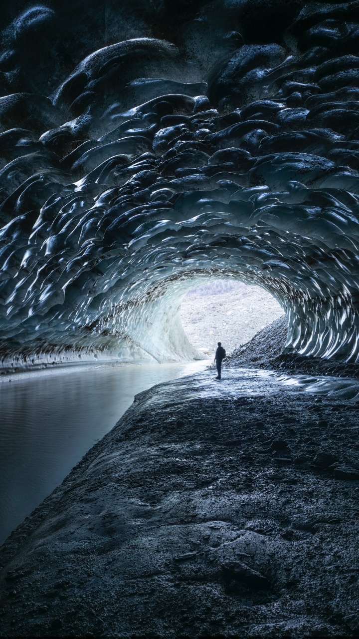 Обои Castner Creek, атмосфера, гидроресурсы, вода, дорожное покрытие в разрешении 720x1280