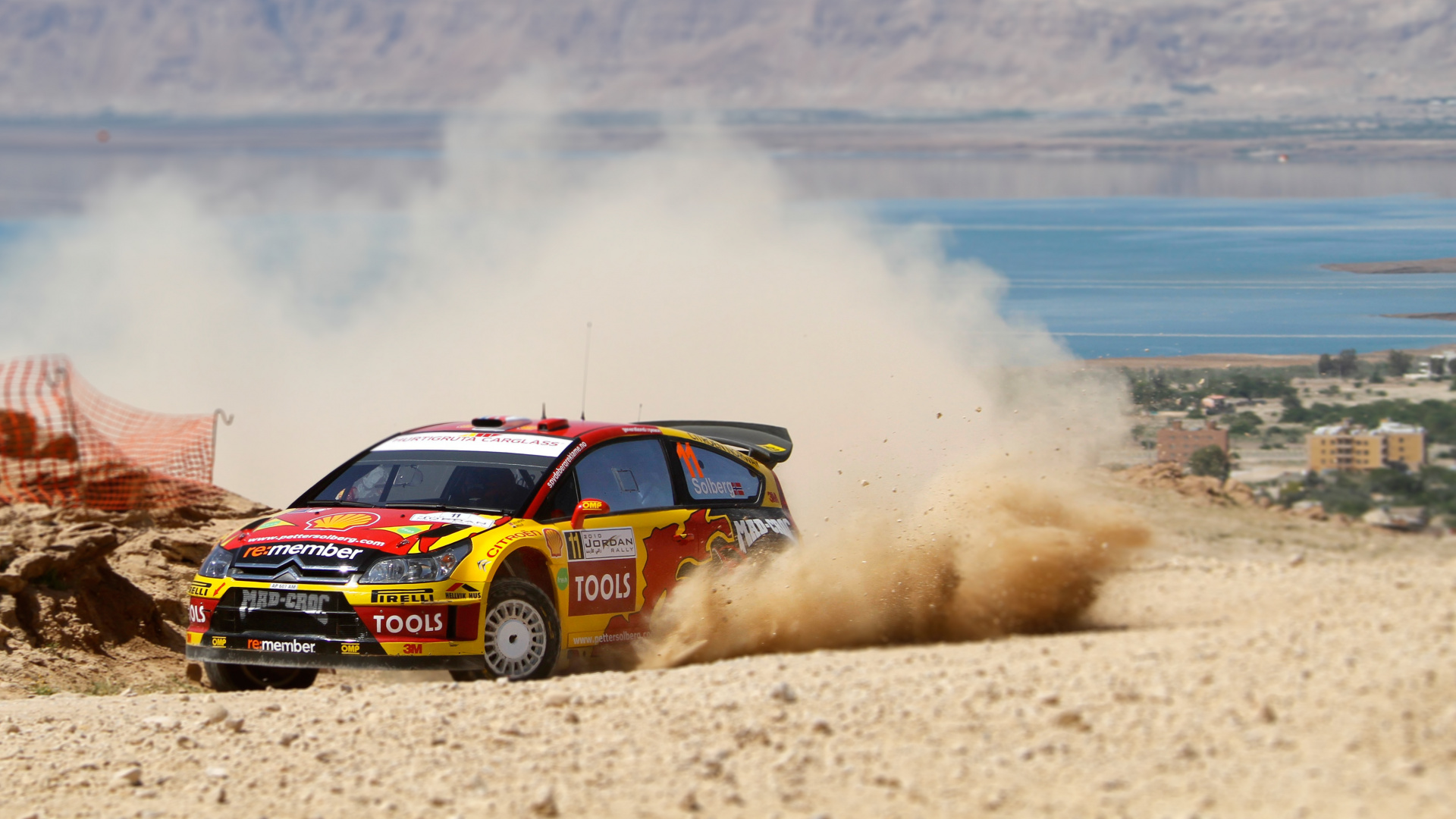 Обои Ралли Иордании, цитрон, чемпионат мира по ралли, авто, сплочение в разрешении 1920x1080