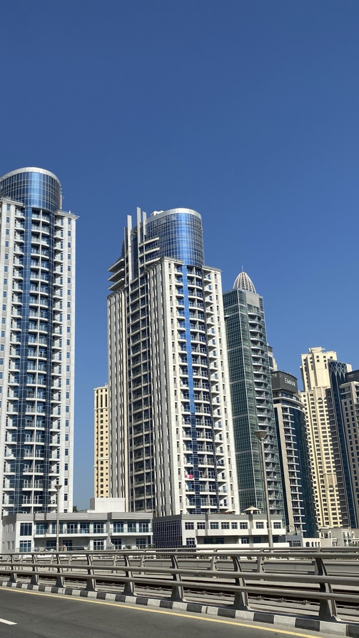 Обои Дубай, образовательное агентство путешествий, башня, дневное время, метрополия в разрешении 720x1280