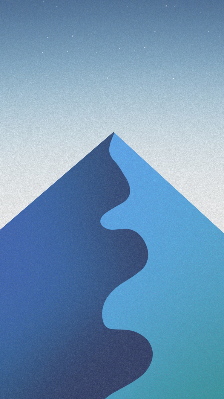 Обои окружающая среда, прямоугольник, склон, материальное свойство, Аква в разрешении 750x1334