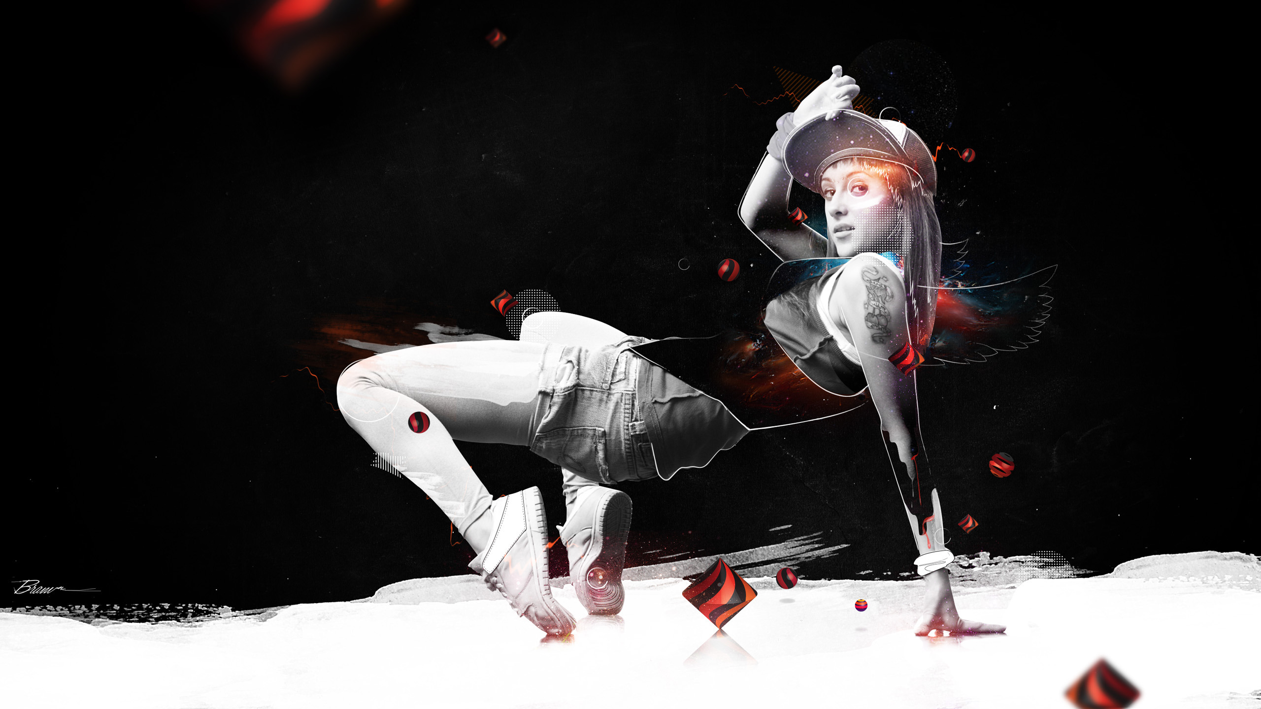 Обои Представление, театральное искусство, перформанс, танец, хип хоп танцы в разрешении 2560x1440