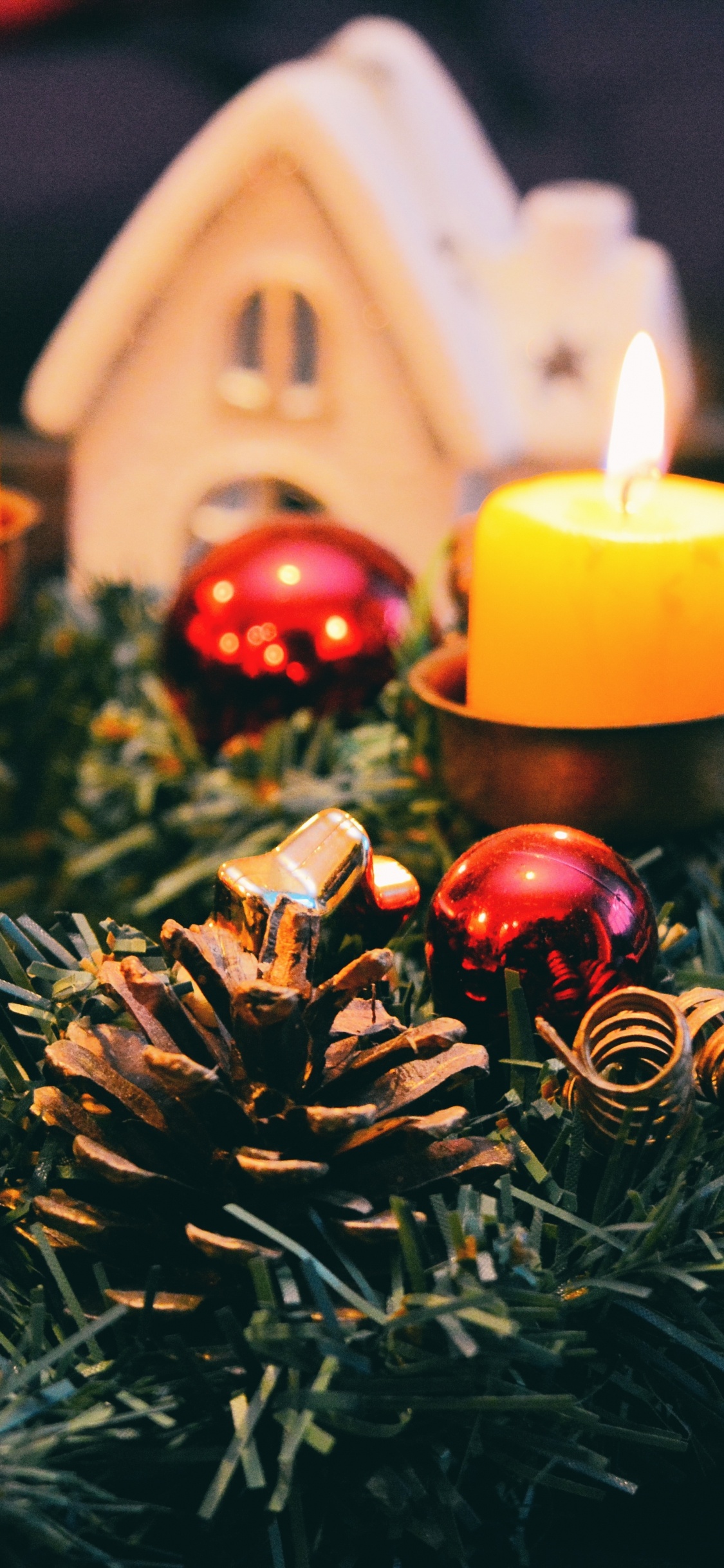 Обои Рождественский день, Рождественский рынок, Рождество и курортный сезон, Рождественская музыка, праздник в разрешении 1125x2436