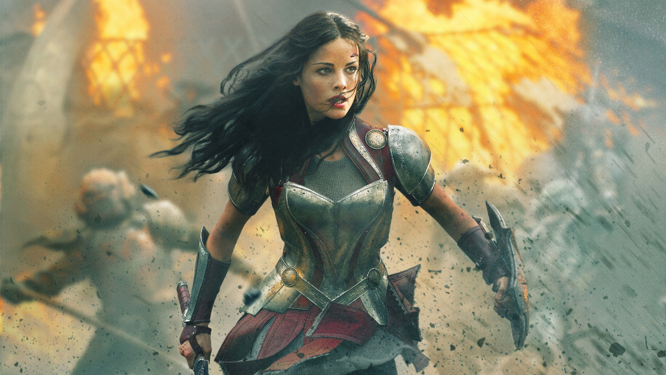 Обои Джейми Александр, ФСС, Тор Темный мир, ТОР, marvel в разрешении 2560x1440