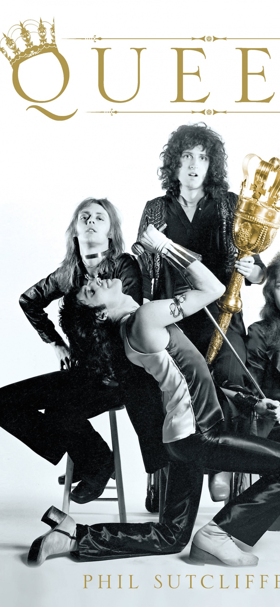 Обои книга, обложка альбома, музыка, Фил Сатклифф королева, Королева в разрешении 1125x2436