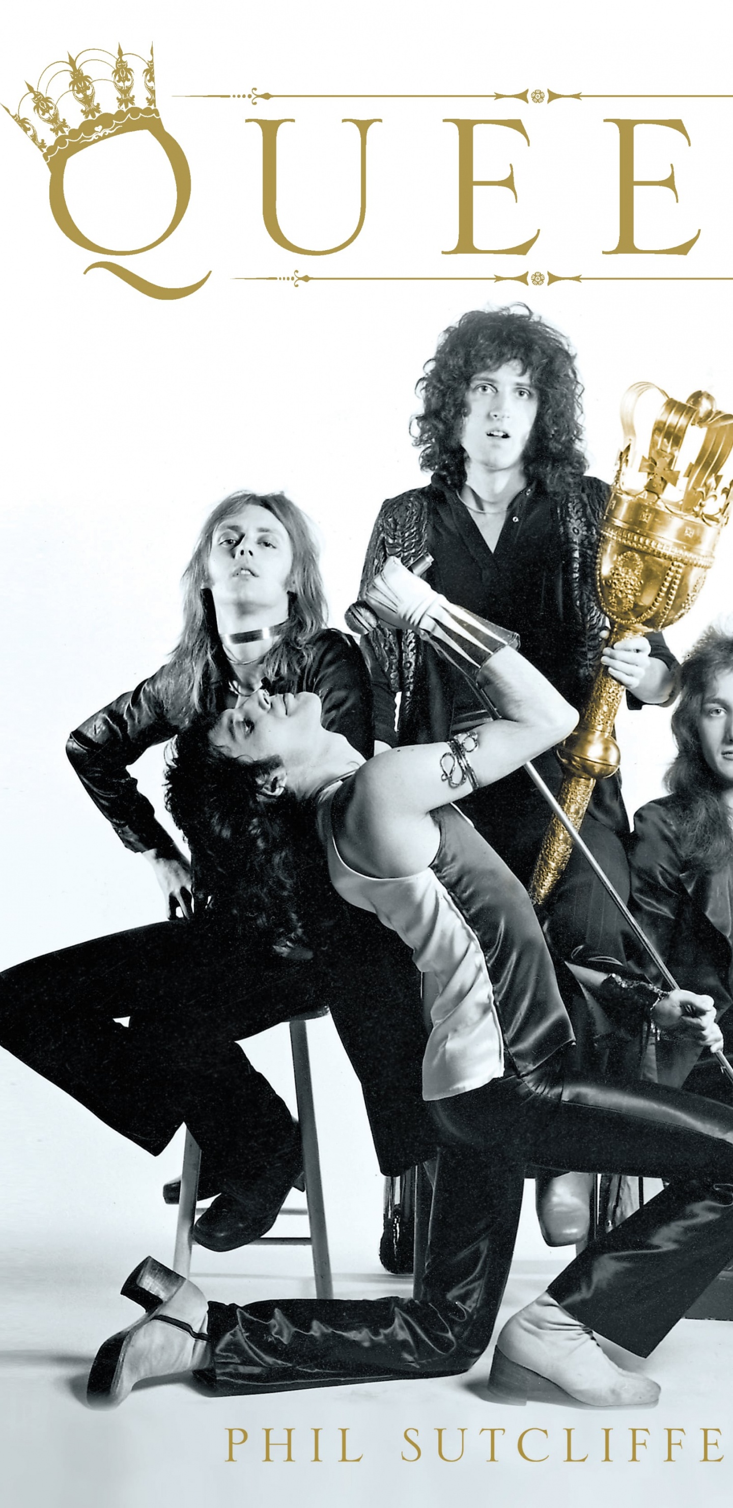 Обои книга, обложка альбома, музыка, Фил Сатклифф королева, Королева в разрешении 1440x2960