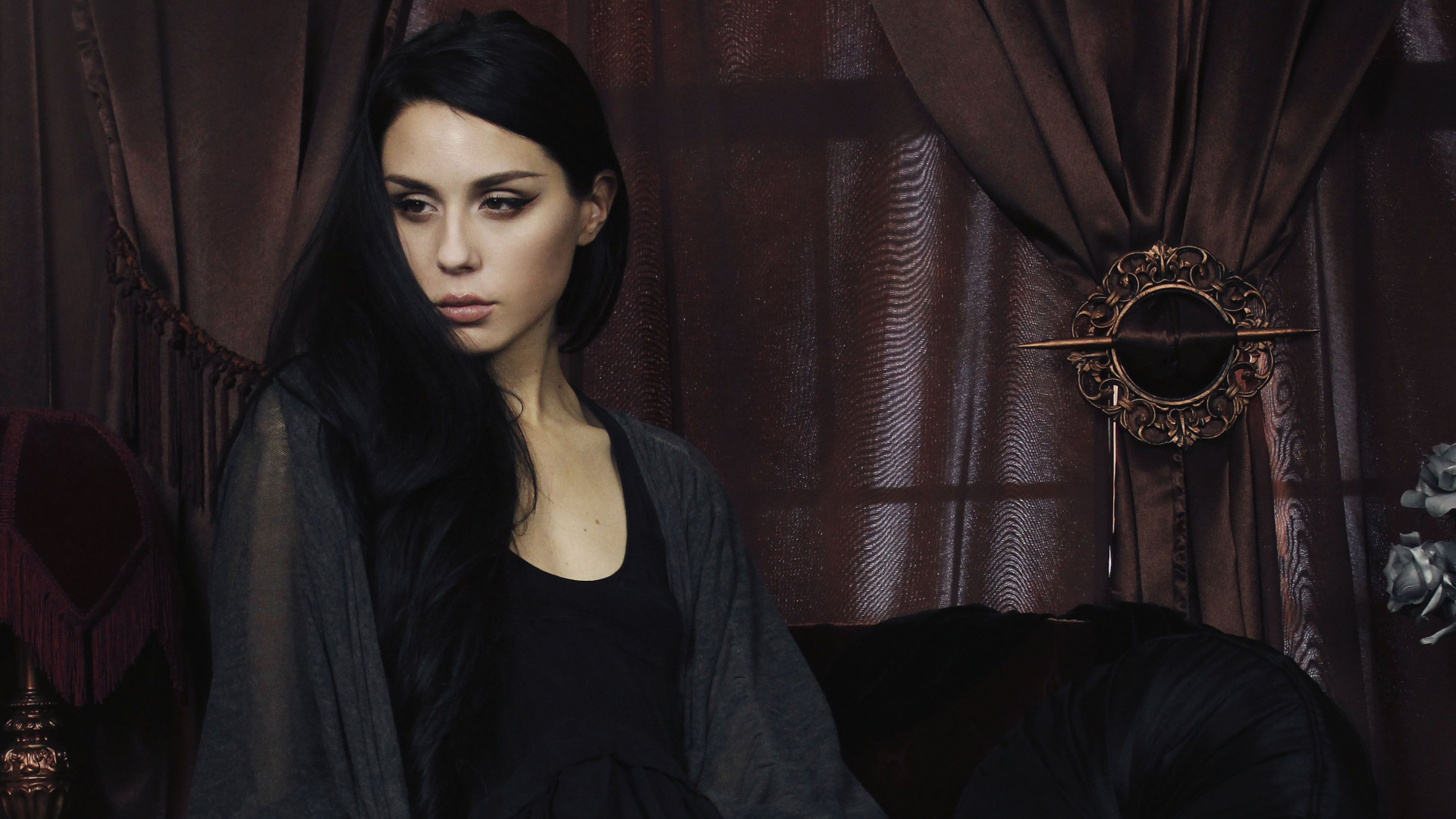 Обои красота, лицо, кожа, голова, фэшн в разрешении 1920x1080