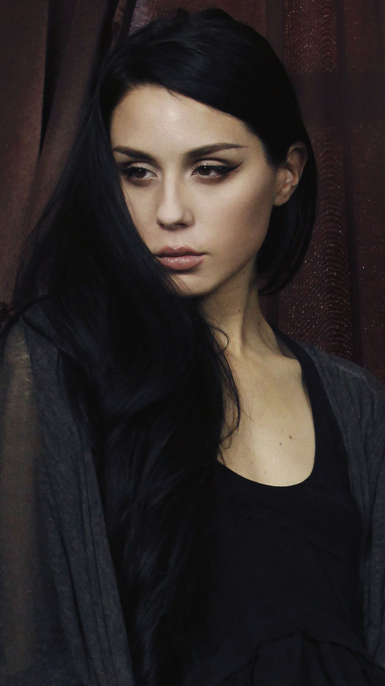 Обои красота, лицо, кожа, голова, фэшн в разрешении 750x1334