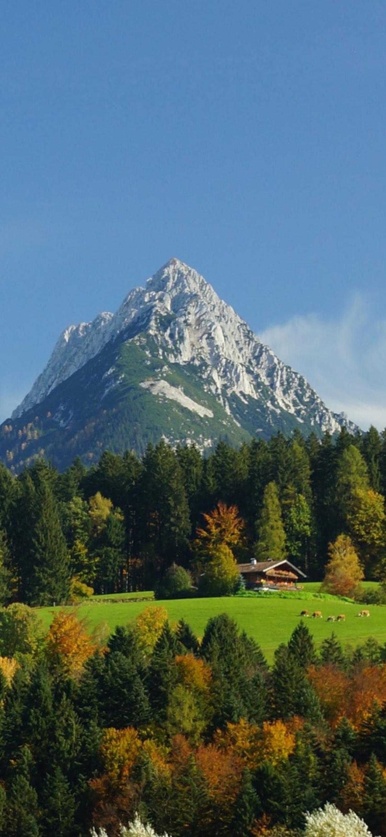 Обои 6 7 дюймов, смартфон, горный рельеф, гора, природный ландшафт в разрешении 1242x2688