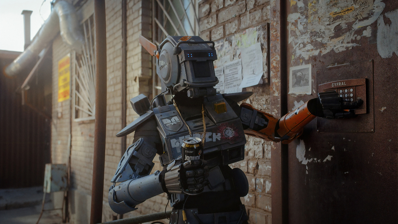 Обои компьютерная игра, игры, броня, металл, шутер в разрешении 1366x768