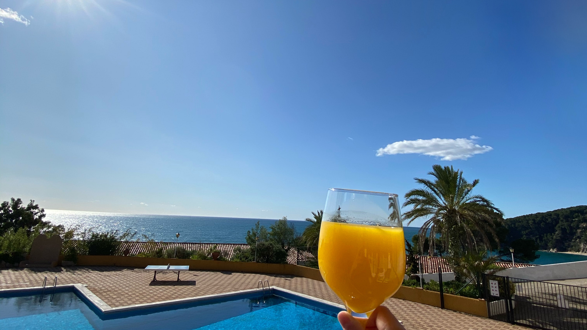 Обои Испания, вода, плавательный бассейн, напиток, сок в разрешении 1920x1080