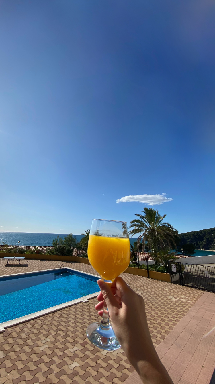 Обои Испания, вода, плавательный бассейн, напиток, сок в разрешении 750x1334