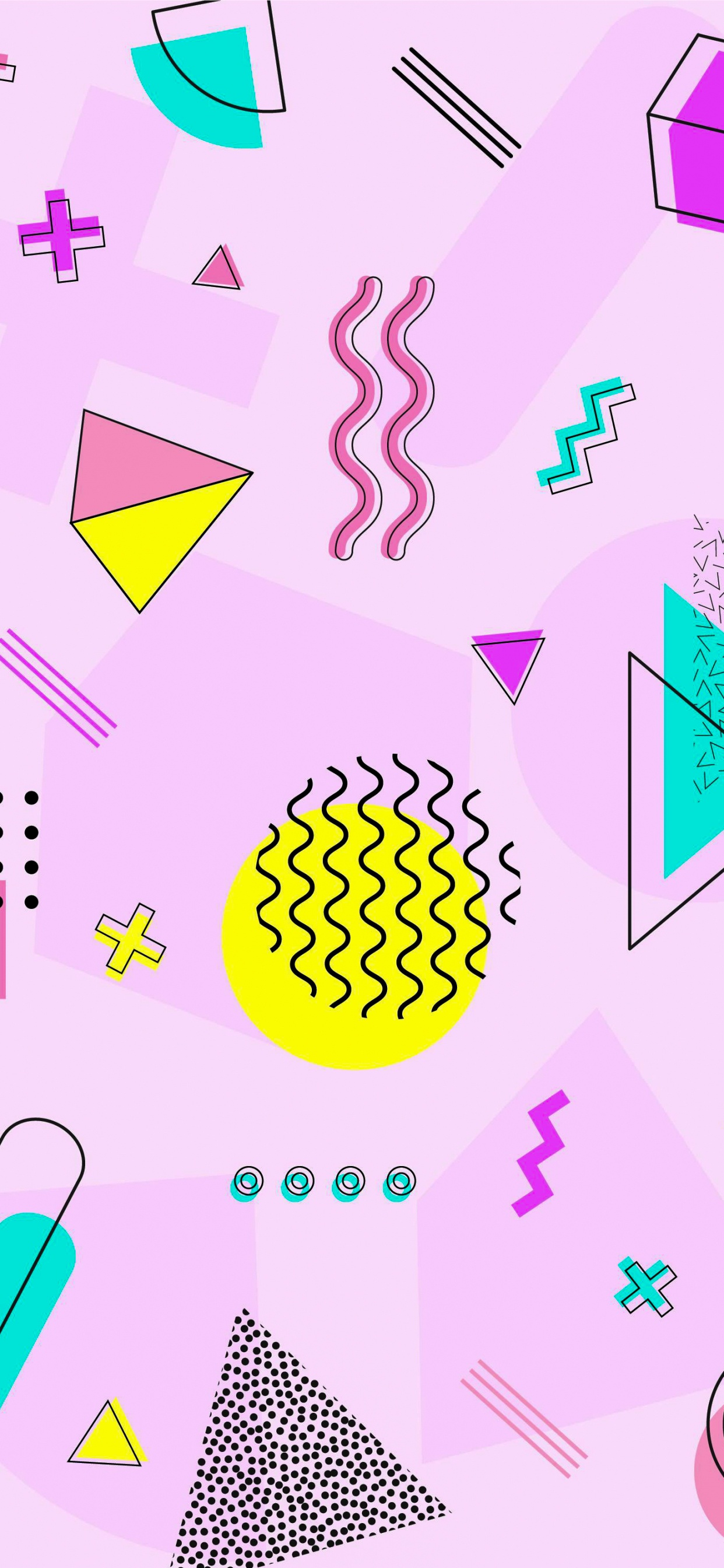 Обои визуальное искусство, графический дизайн, рисование, арт, пурпур в разрешении 1242x2688