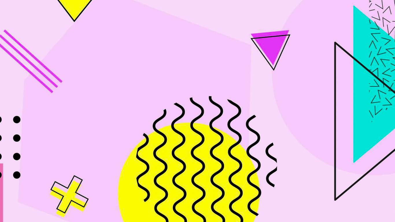 Обои визуальное искусство, графический дизайн, рисование, арт, пурпур в разрешении 1366x768