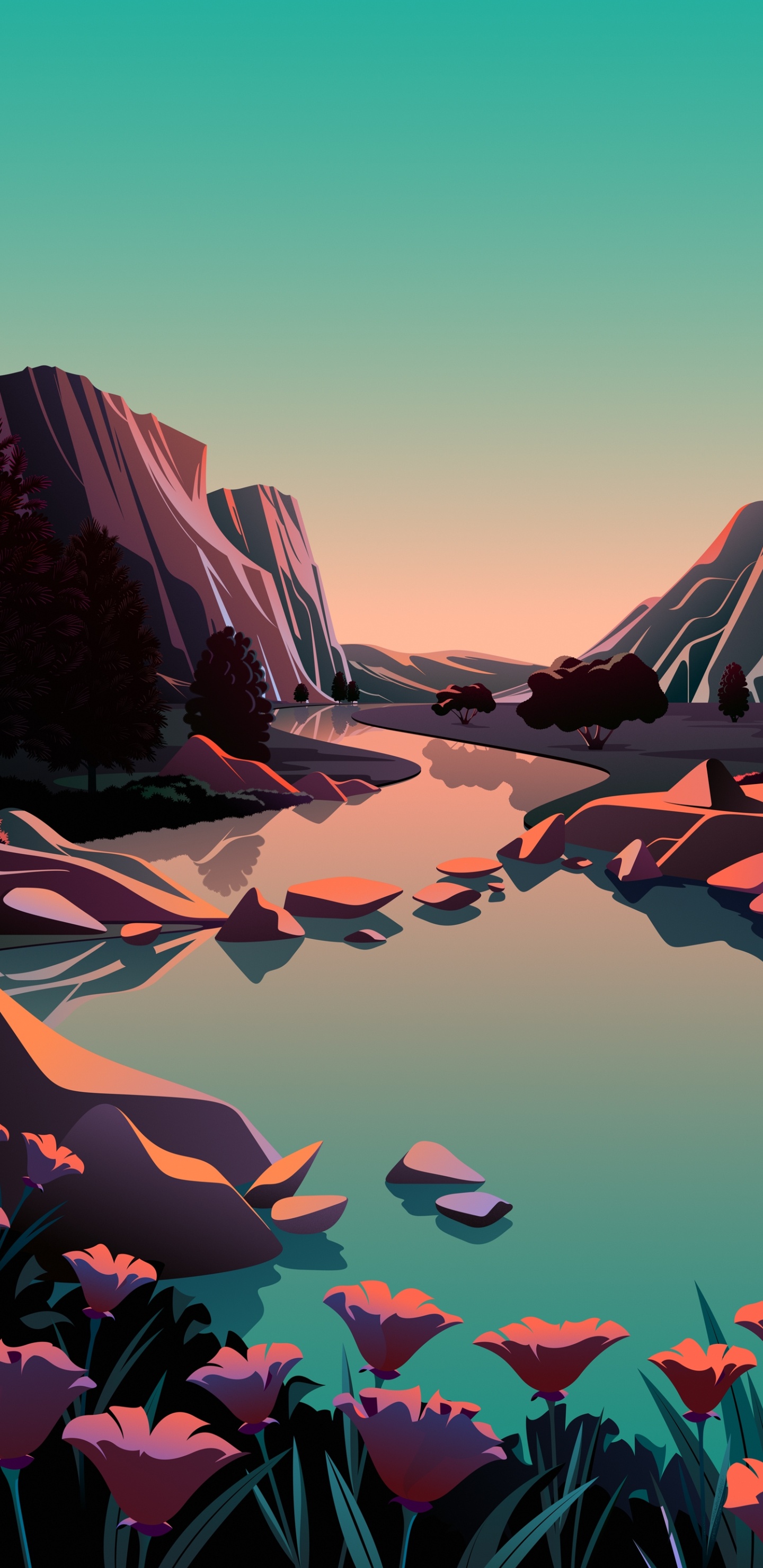 Обои айпад, ipad pro, apple, iPad Air, iOS 14 в разрешении 1440x2960