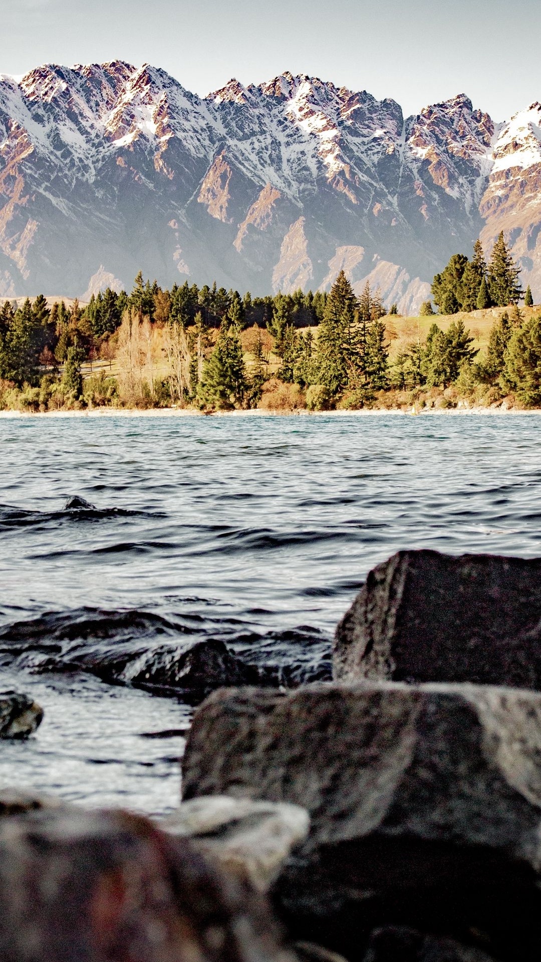 Обои отражение, Ройс Пик, озеро Внака, природа, путешествие в разрешении 1080x1920