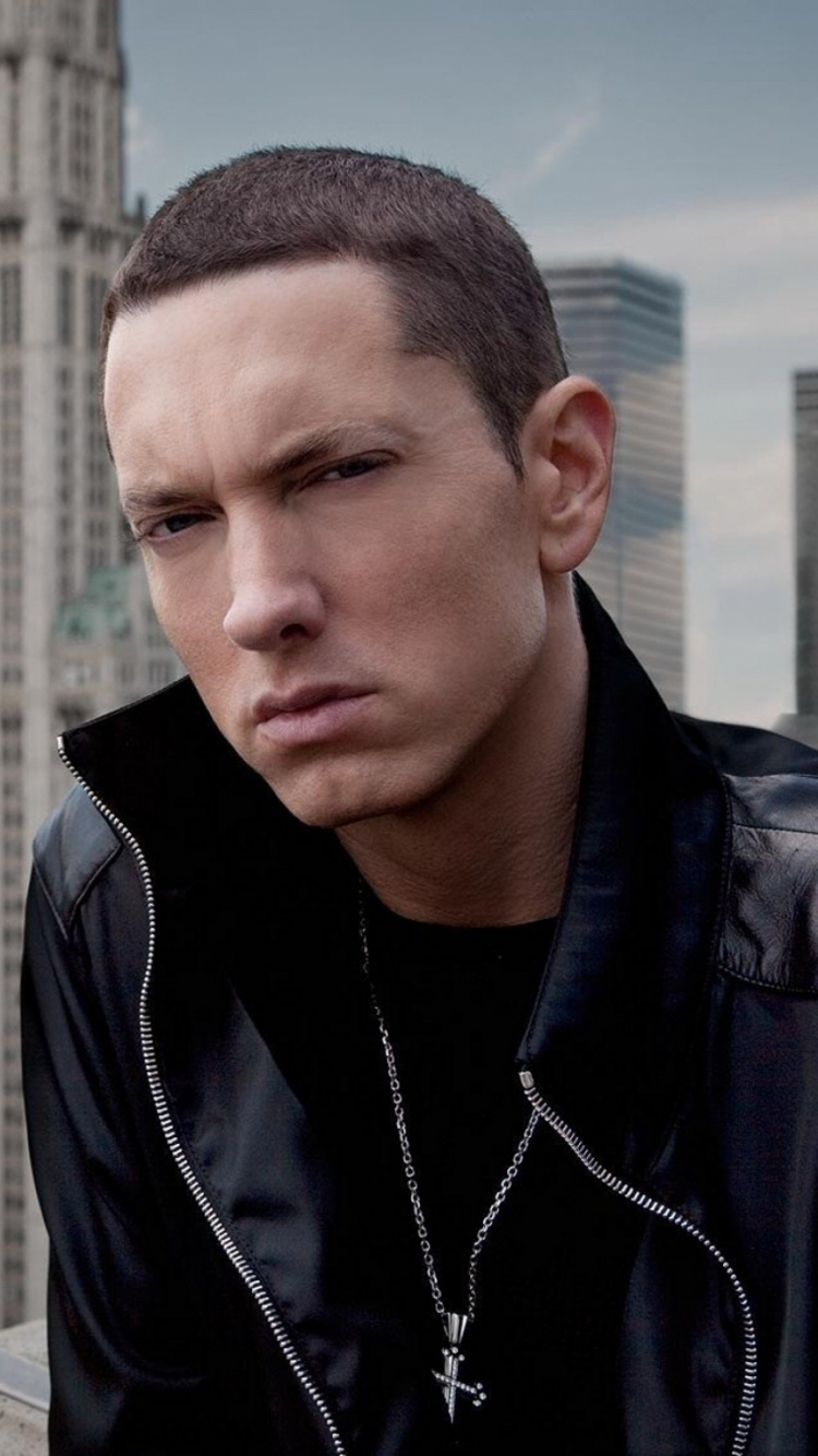 Обои eminem, Маршал Мэтерс ЛП, хип хоп музыка, городской район, город в разрешении 750x1334