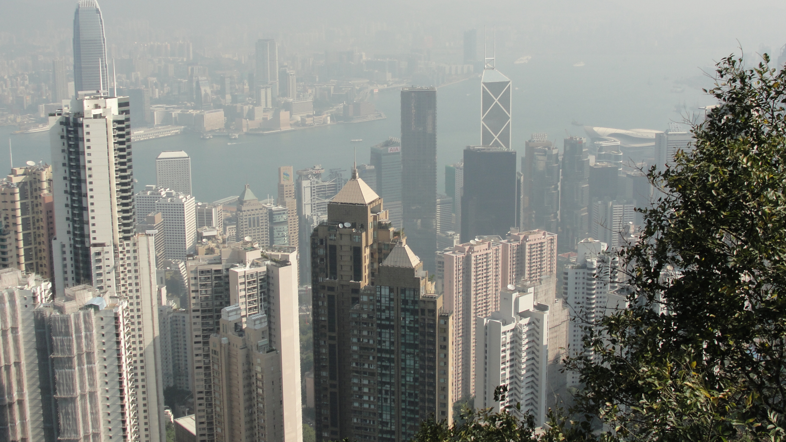 Обои городской пейзаж, небоскреб, метрополия, городской район, город в разрешении 2560x1440