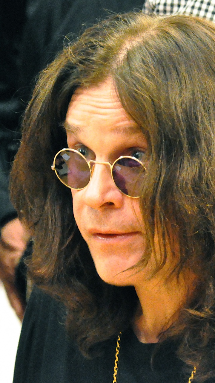 Обои Оззи Осборн, Осборн, Блэк Саббат, очки, прическа в разрешении 720x1280