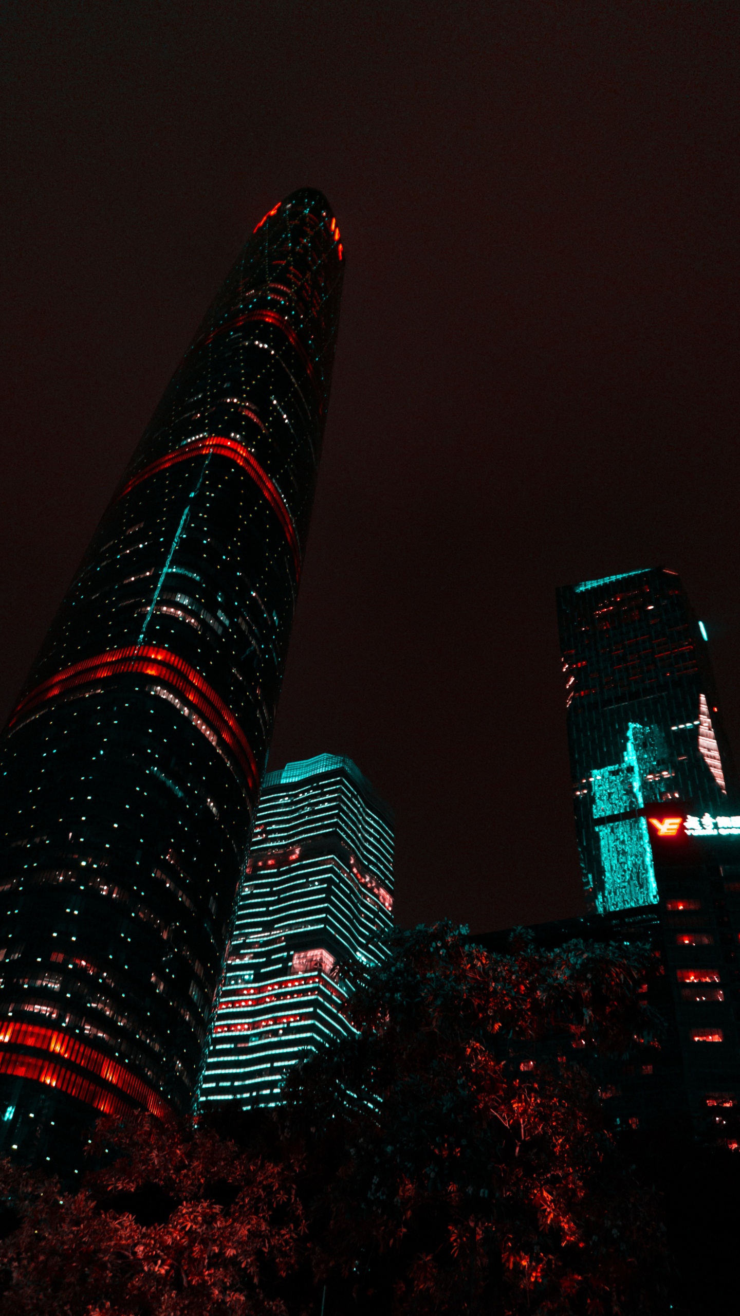 Обои битпорте, soundcloud, здание, небоскреб, вышка в разрешении 1440x2560