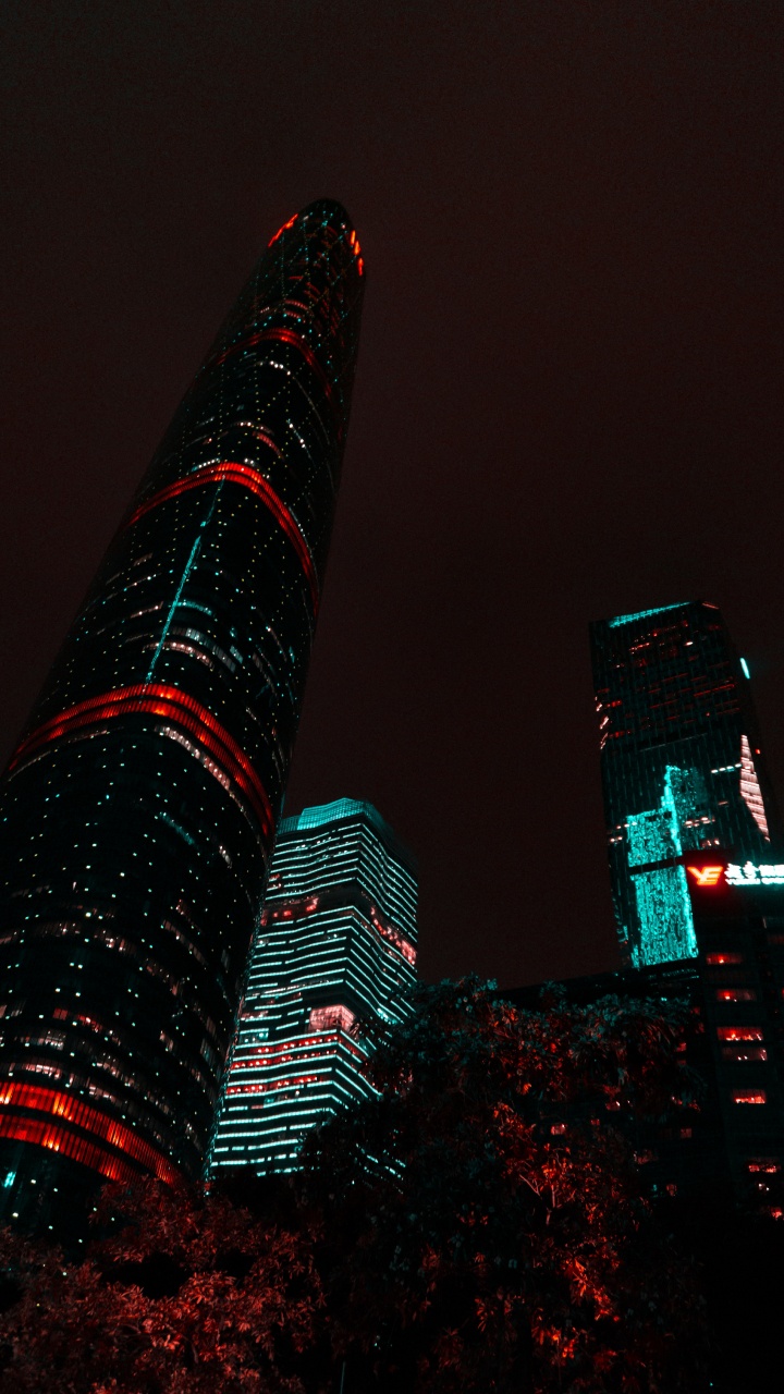 Обои битпорте, soundcloud, здание, небоскреб, вышка в разрешении 720x1280