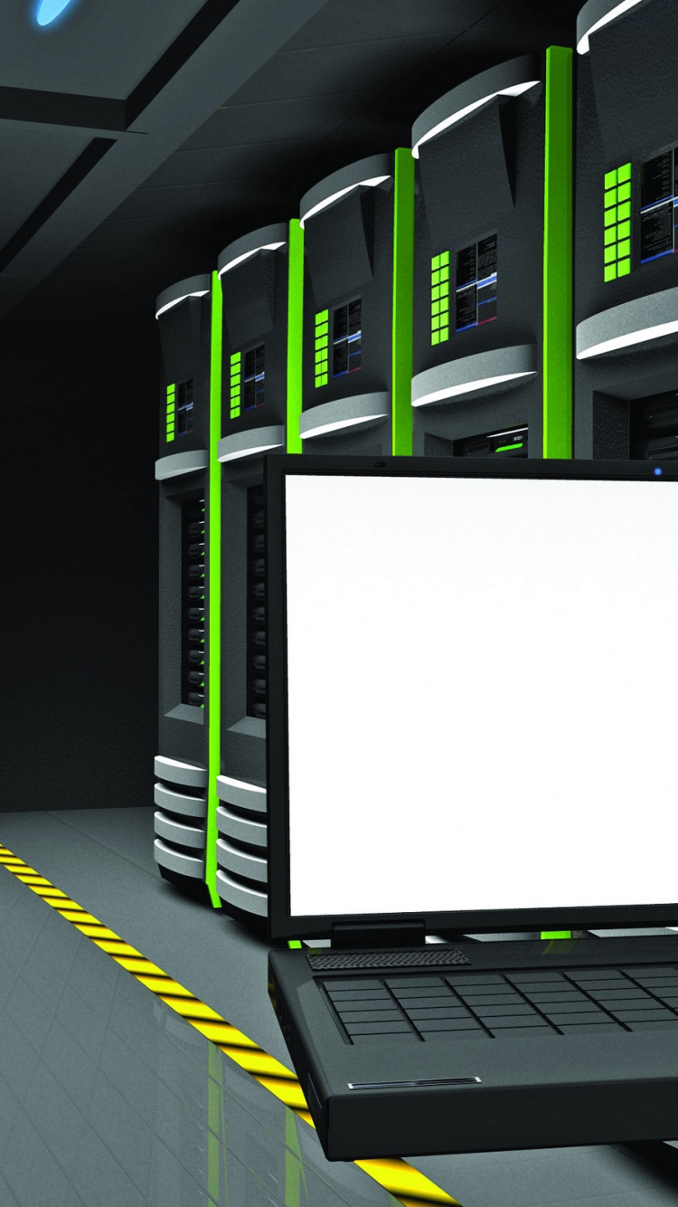 Обои сервер, технологии, электронное устройство, веб хостинг, Выделенный хостинг в разрешении 750x1334