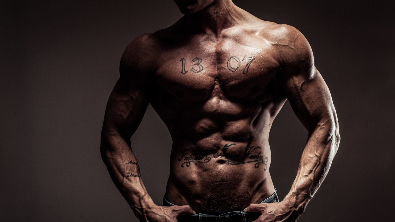 Обои мышца, Бодибилдинг, анаболик, силовые тренировки, фитнесс центр в разрешении 1280x720