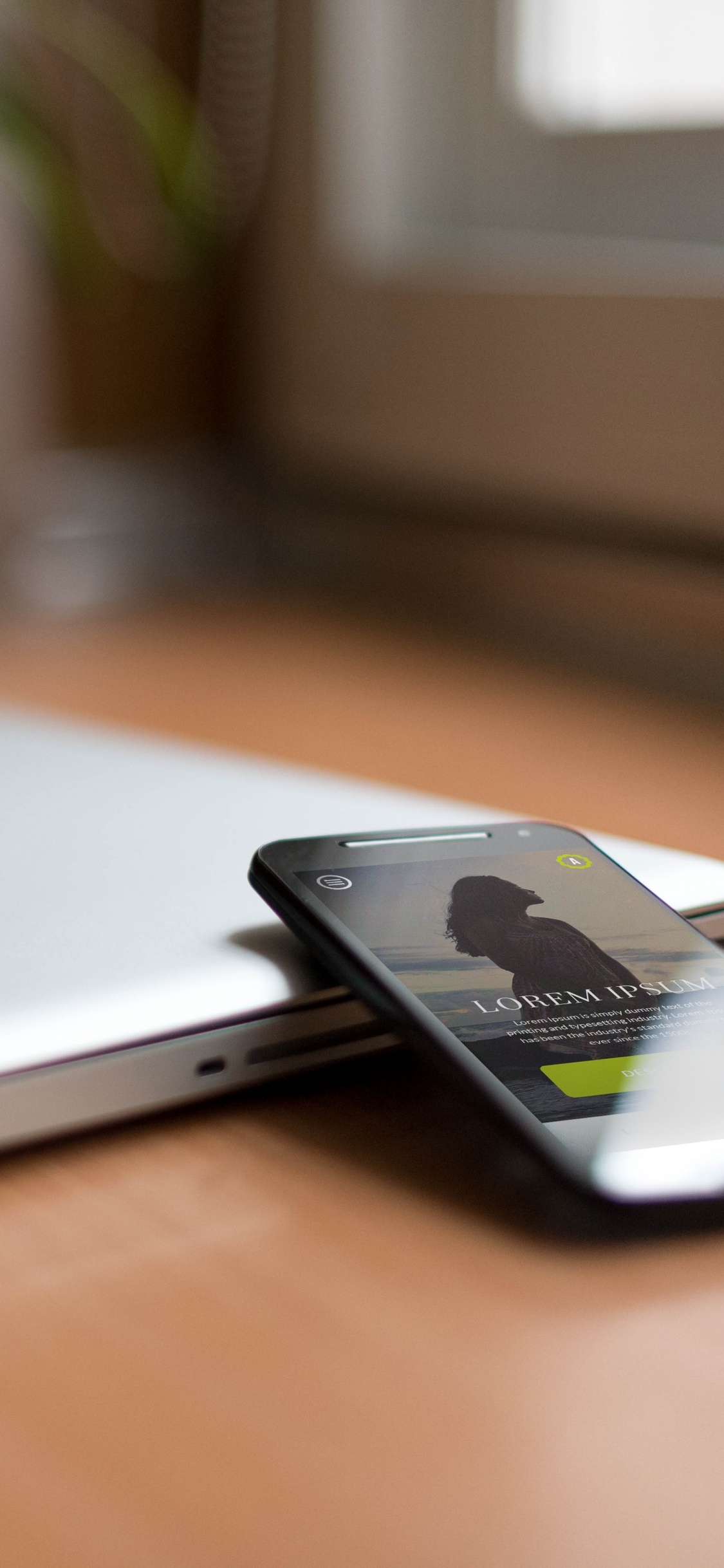 Обои смартфон, Apple МасВоок Pro, гаджет, электронное устройство, технологии в разрешении 1125x2436