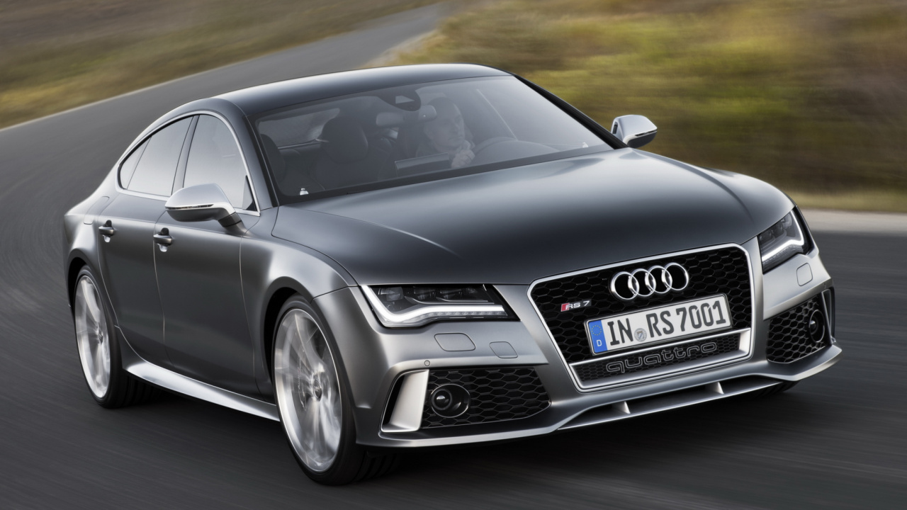 Обои авто, audi, представительский автомобиль, audi rs 6, семейный автомобиль в разрешении 1280x720