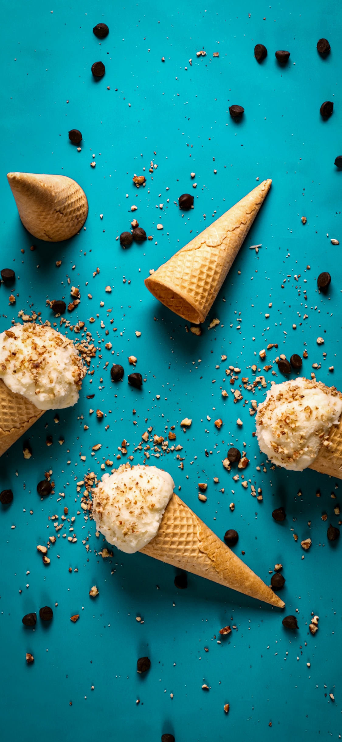 Обои мороженое, заварной крем, крем, кафе мороженое, мороженое махарани в разрешении 1125x2436