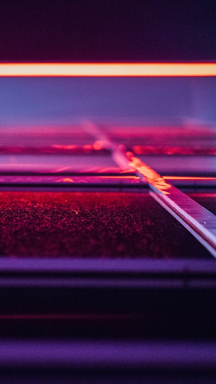 Обои неон, синий, красный цвет, пурпур, Фиолетовый в разрешении 720x1280