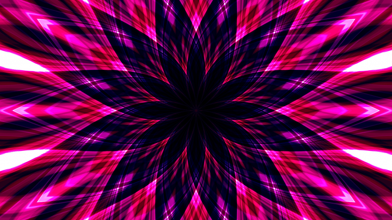 Обои фрактальное искусство, векторная графика, иллюстрация, флаг малайзии, абстрактное искусство в разрешении 1280x720