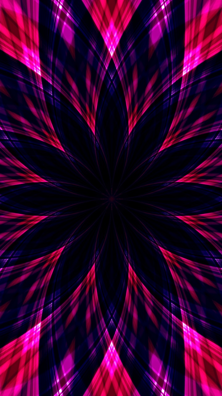 Обои фрактальное искусство, векторная графика, иллюстрация, флаг малайзии, абстрактное искусство в разрешении 720x1280