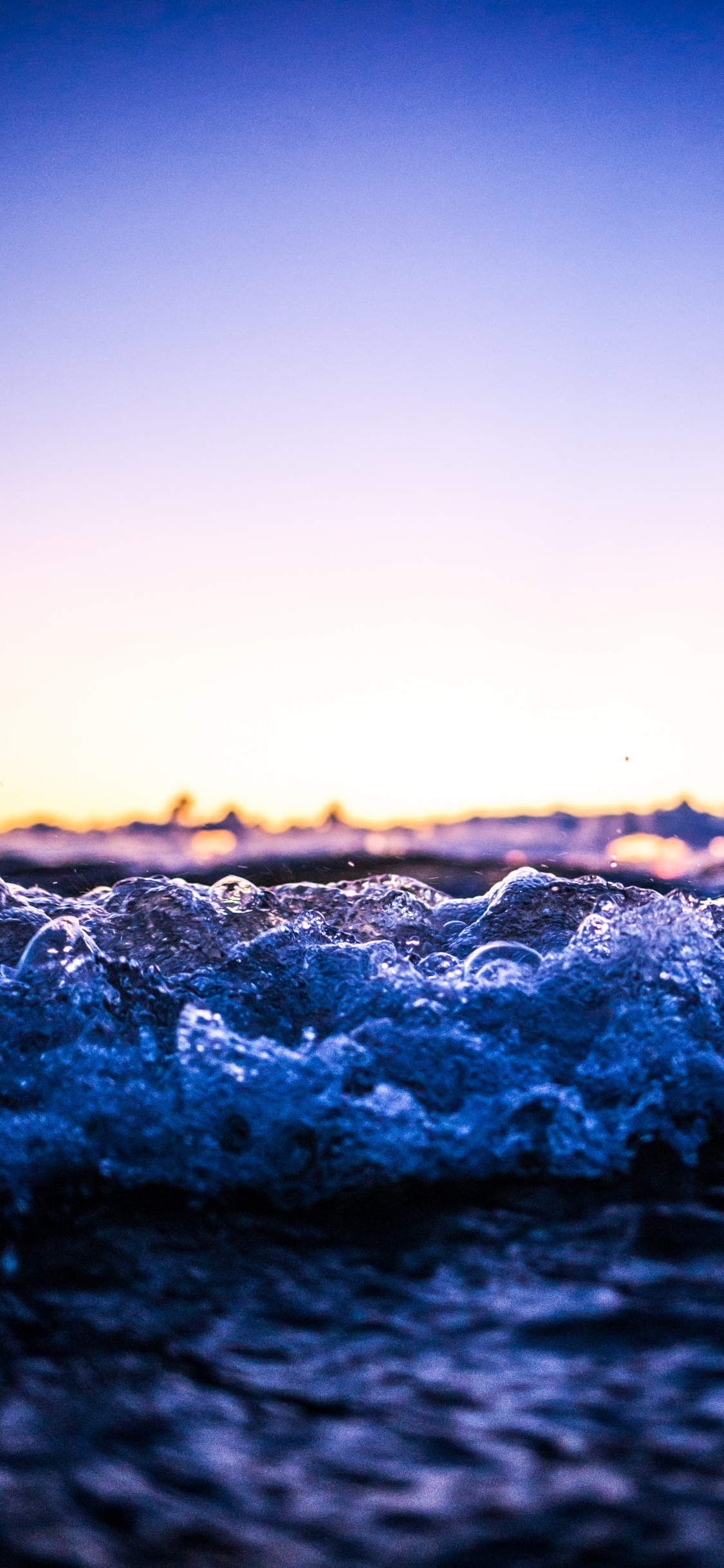 Обои море, гидроресурсы, атмосфера, жидкий, синий в разрешении 1125x2436