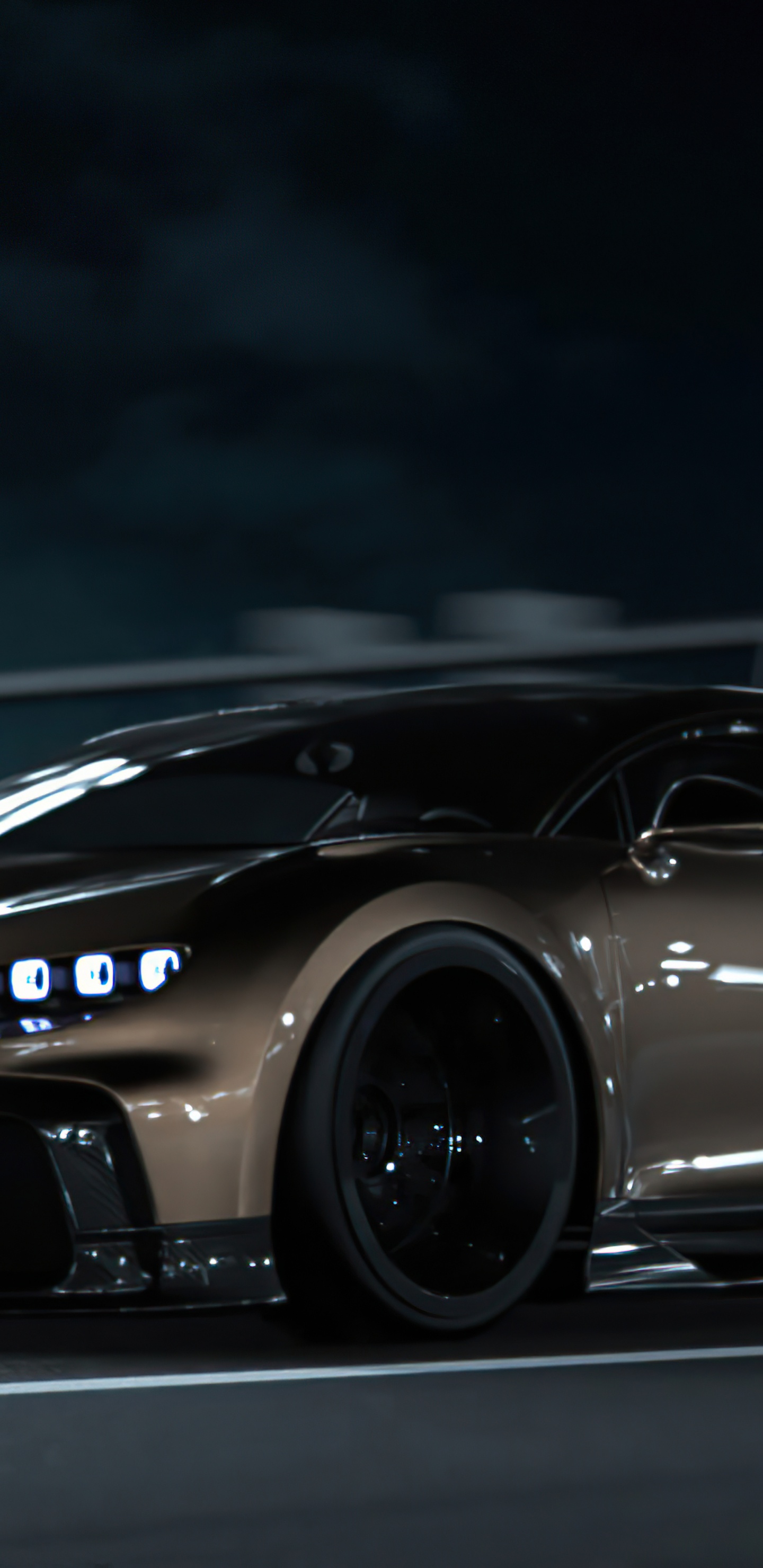 Обои bugatti, бугатти широн спорт, бугатти чирон чистый спорт, легковые автомобили, спорткар в разрешении 1440x2960