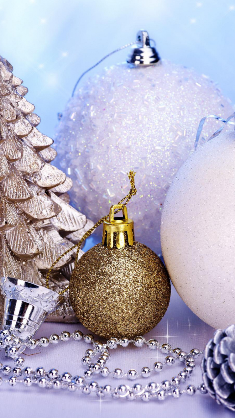Обои Новый год, Рождественский день, рождественский орнамент, Рождественские украшения, Рождество в разрешении 750x1334