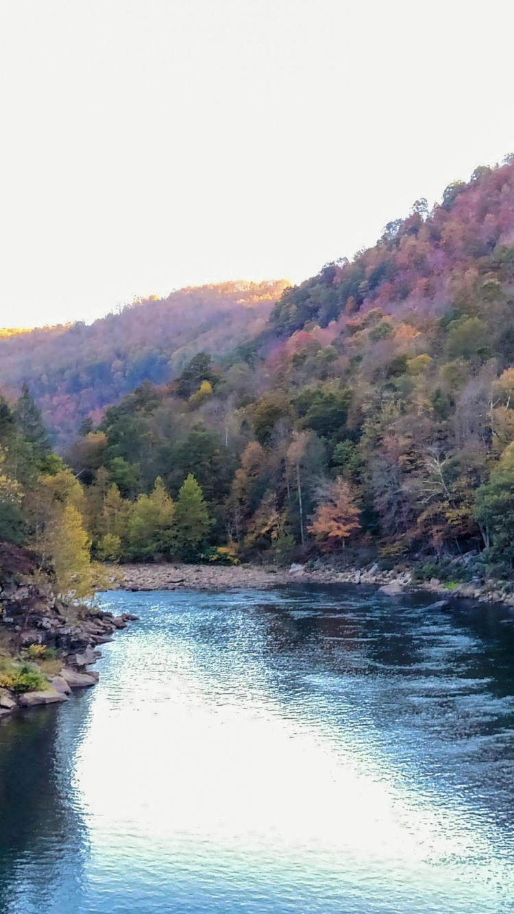 Обои природа, природный заповедник, реки, национальный парк, гидроресурсы в разрешении 750x1334