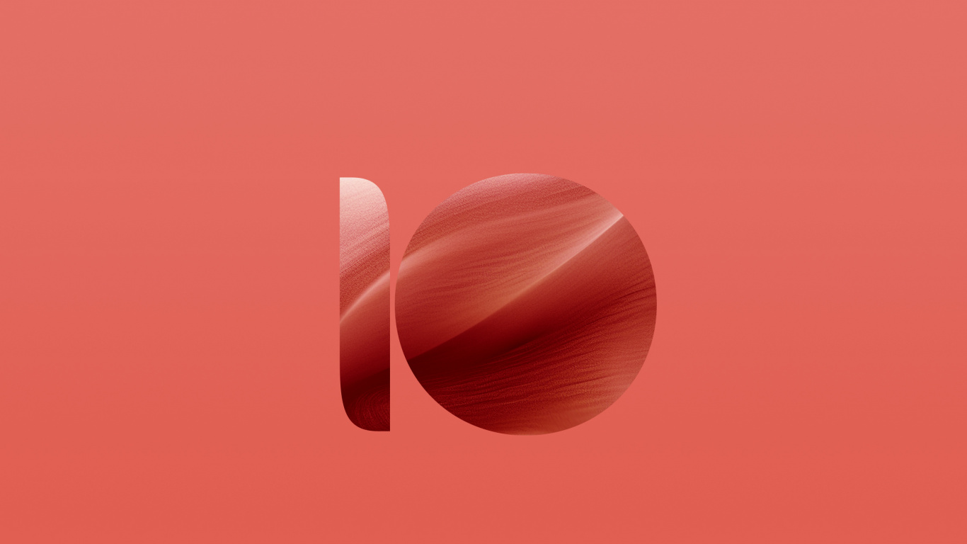 Обои зенфон 10, asus, красный цвет, Оранжевый цвет, розовый в разрешении 1366x768