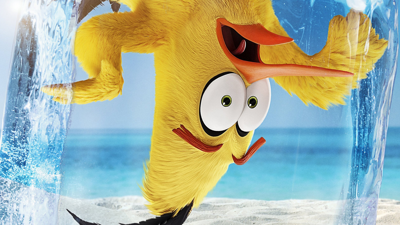 Обои могучий орел, зажимной патрон, бросить злых птиц, лазурный, вода в разрешении 1366x768