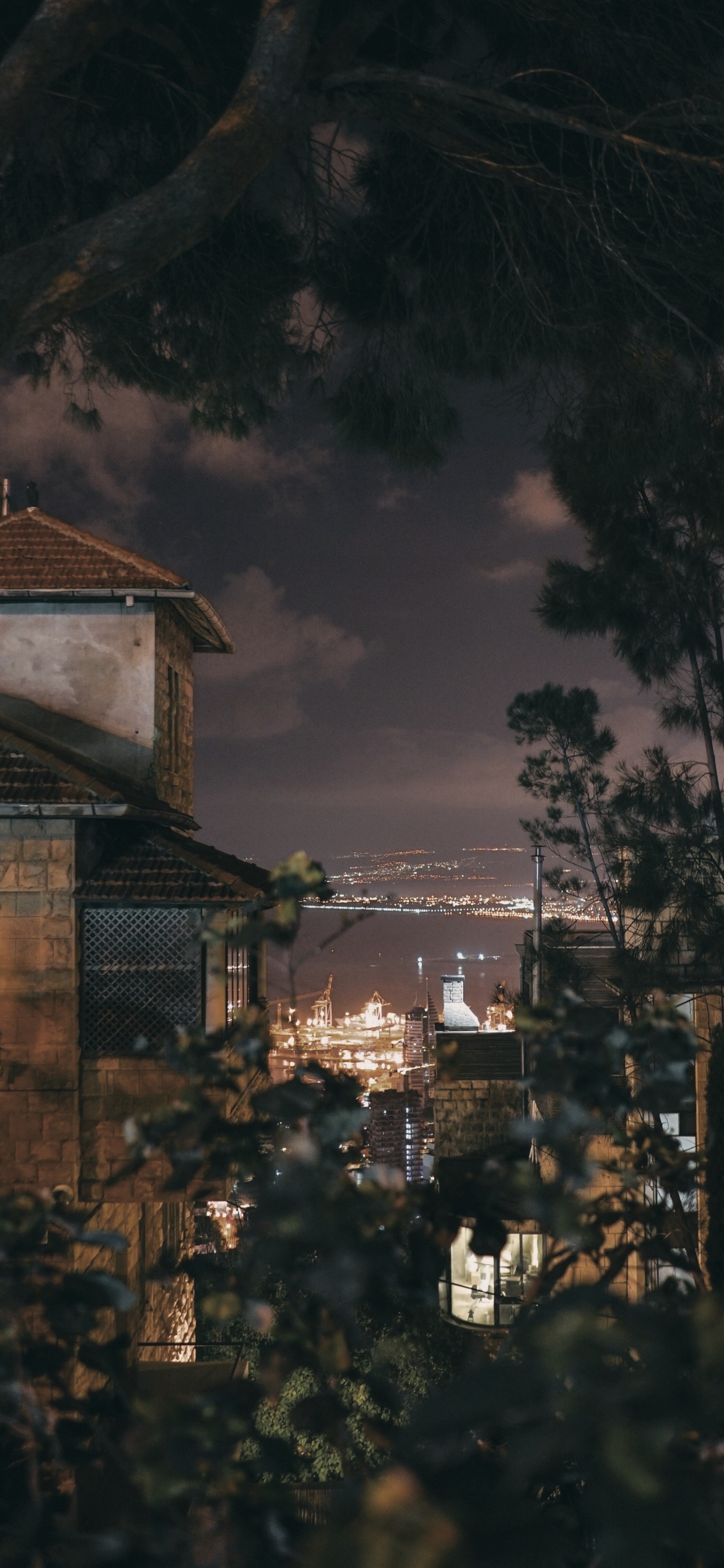 Обои Как Высоко Луна, Apple Музыка, атмосфера, облако, дерево в разрешении 1242x2688