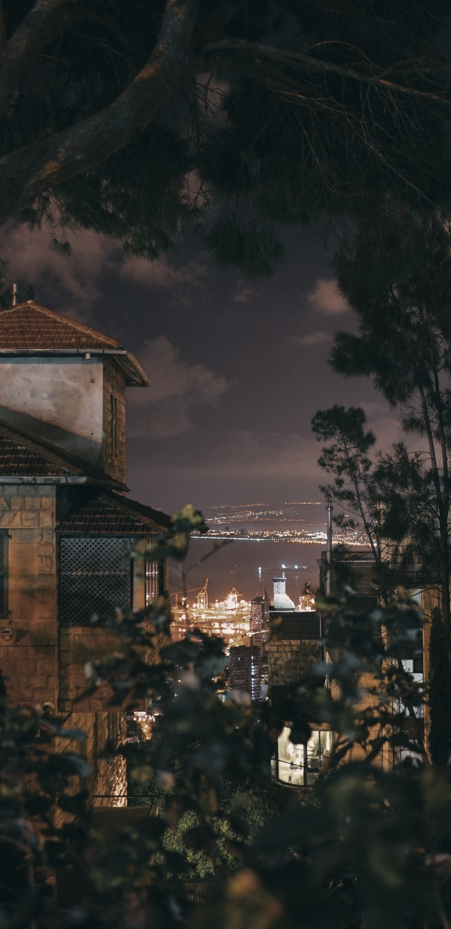 Обои Как Высоко Луна, Apple Музыка, атмосфера, облако, дерево в разрешении 1440x2960