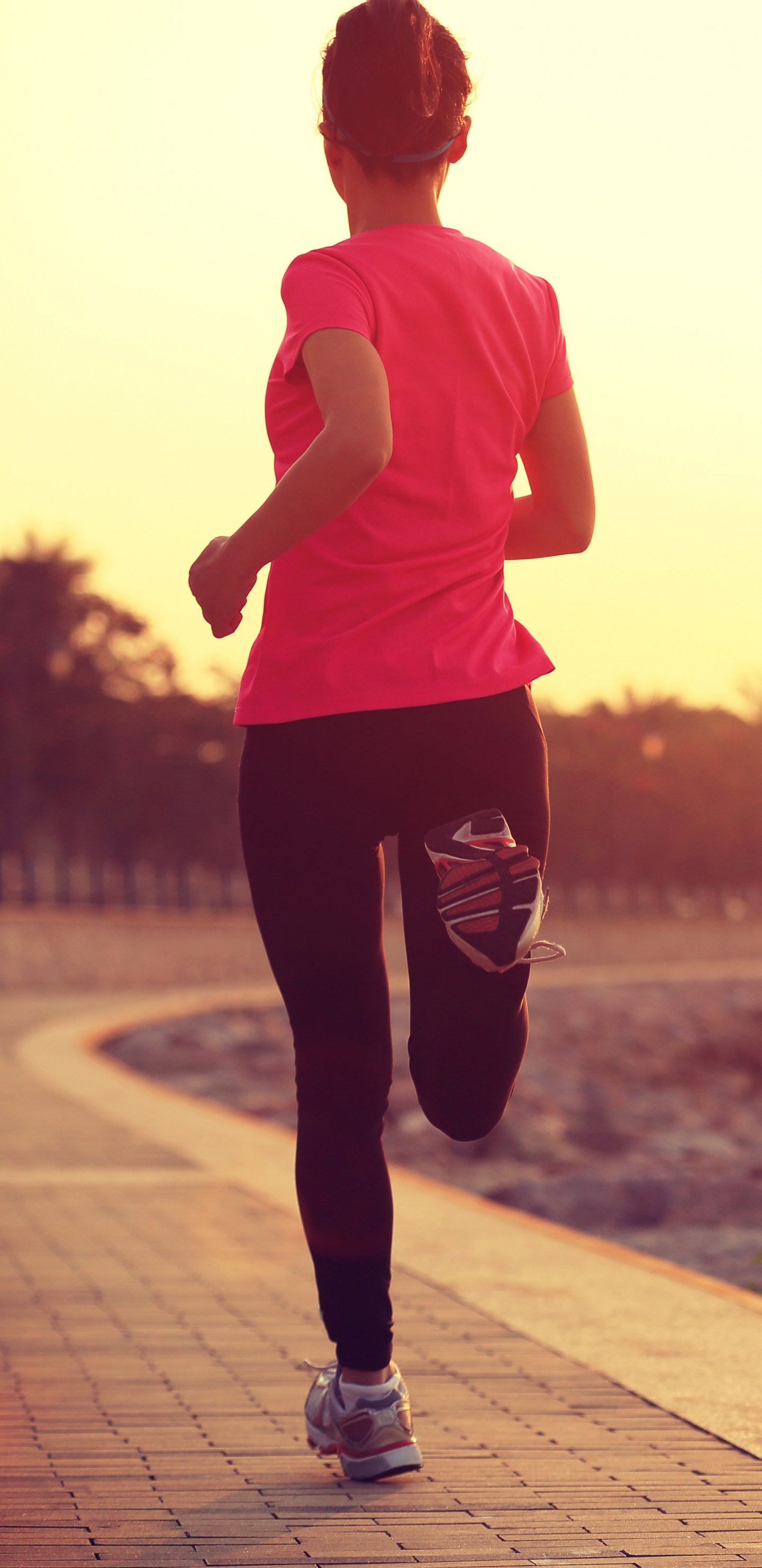 Обои утро, отдых, физическая нагрузка, разум, музыка в разрешении 1440x2960