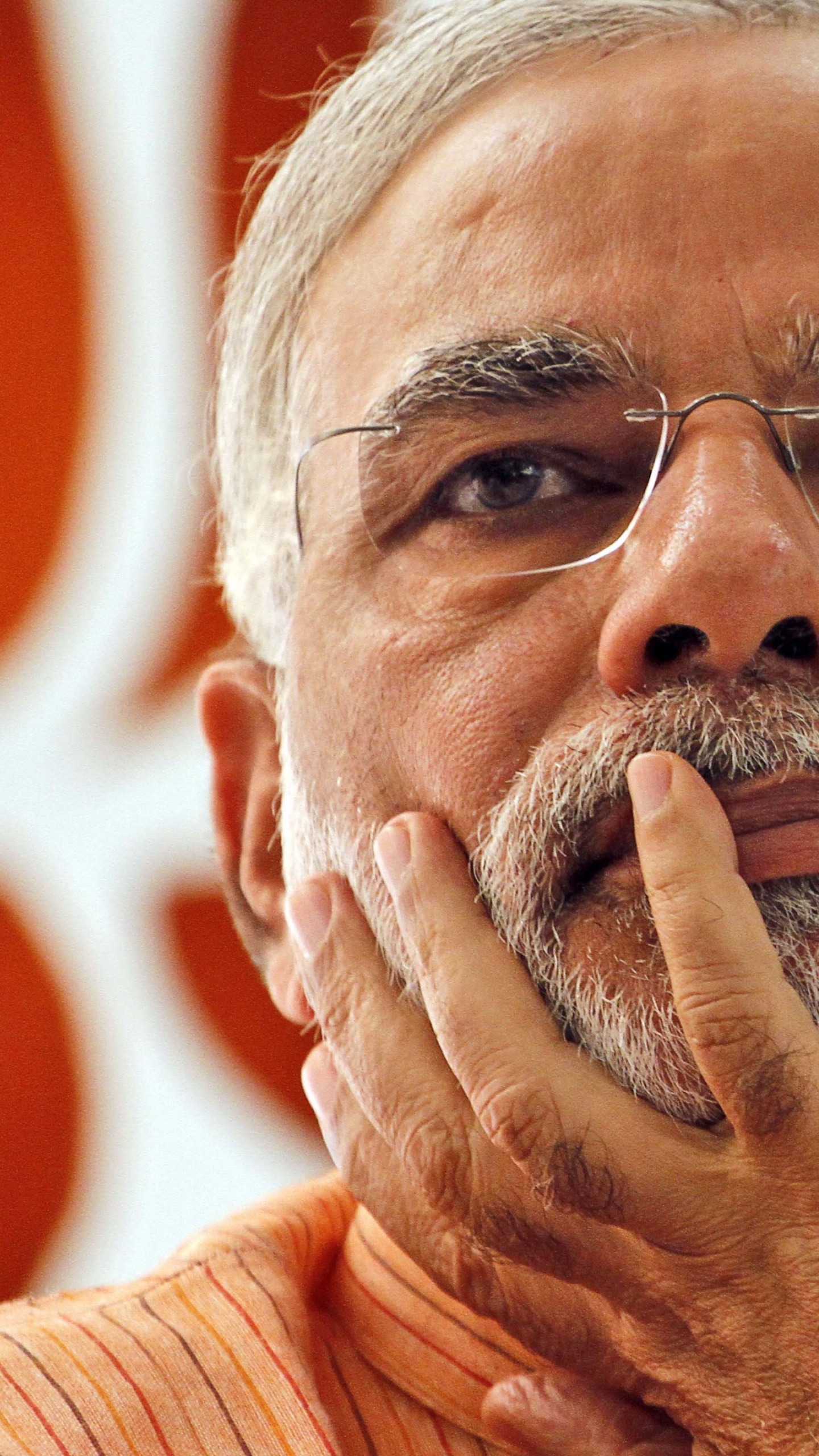 Обои подбородок, человек, старейшина, лоб, усы в разрешении 1440x2560