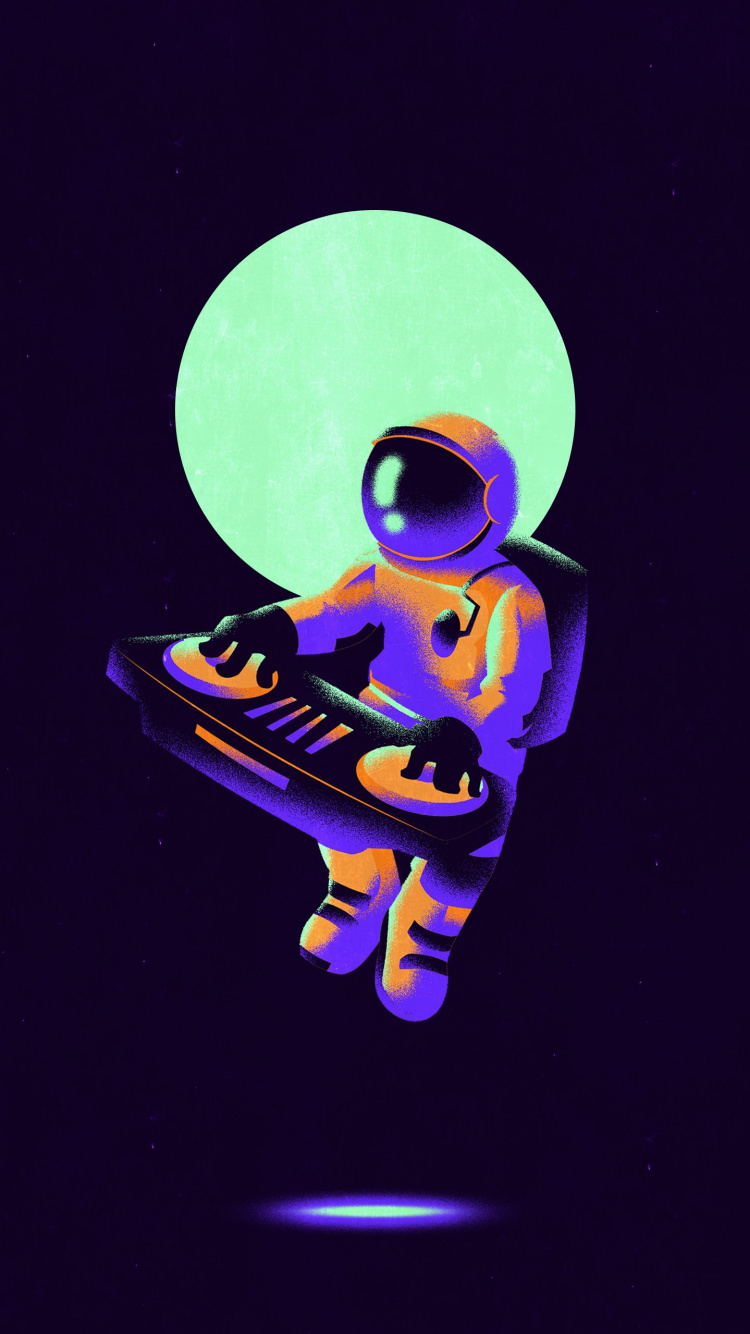 Обои арт, пакеты и зелья, дизер, музыкальный инструмент, человеческое тело в разрешении 750x1334