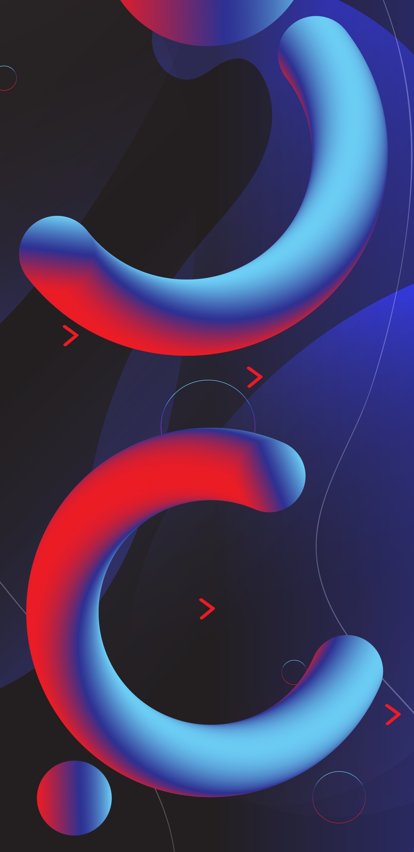 Обои свет, графический дизайн, линия, материальное свойство, газ в разрешении 1440x2960