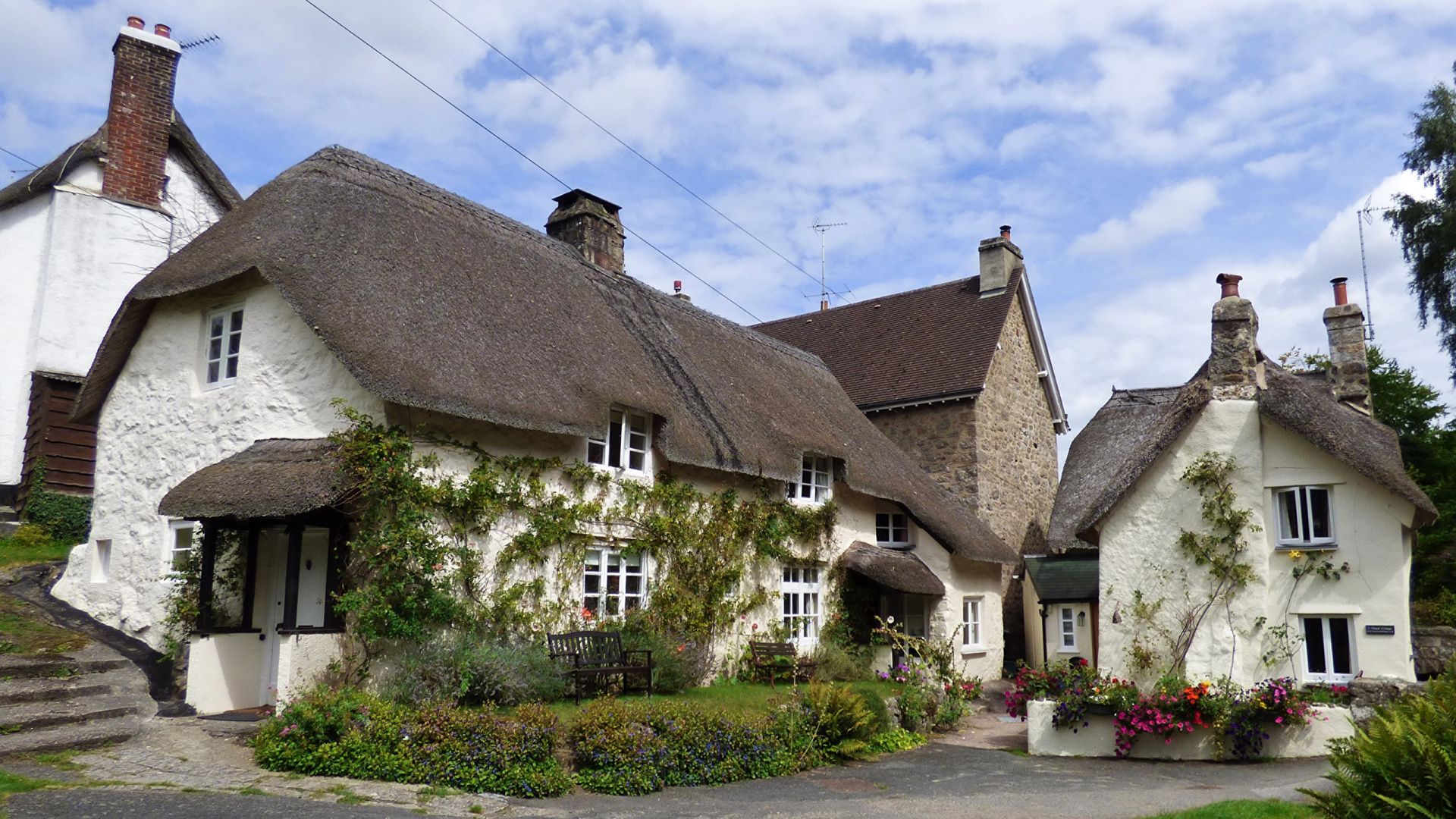 Обои коттедж, Лондон, свойство, Хаус, родина в разрешении 1920x1080