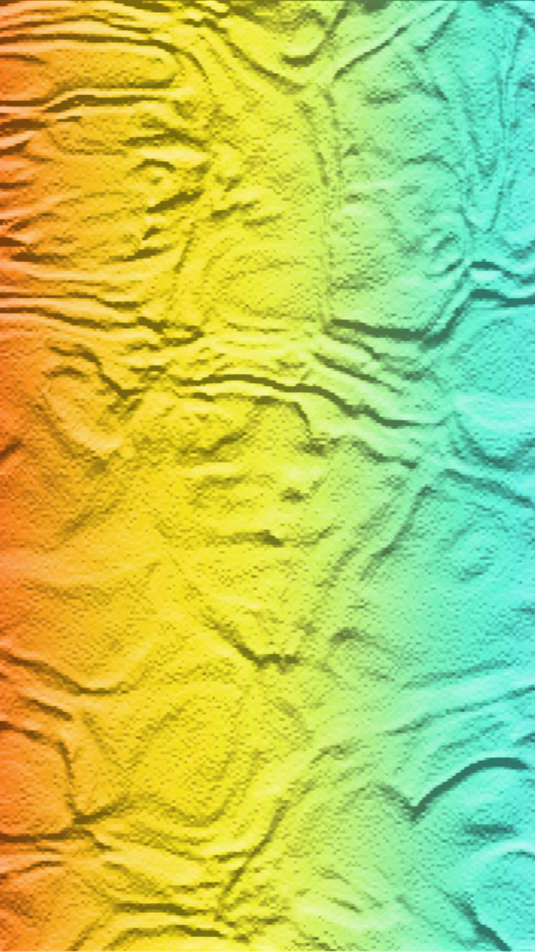 Обои Апельсин, красочность, синий, желтый, пурпурный цвет в разрешении 750x1334